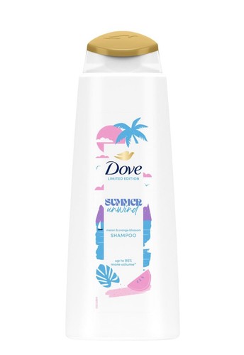 Dove Melon & Orange Blossom Scent Shampoo Summer Unwind 400ml - Picture 2 of 3