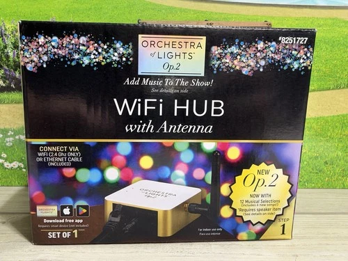Gemmy Orchestra of Lights Wifi Hub OP2 & Legacy Lights 2026 Model - NEW