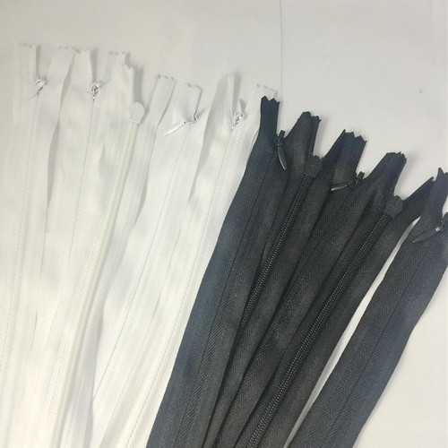 10 Piece 40cm Invisible Nylon Closed End Zip Zipper for - Picture 6 of 7