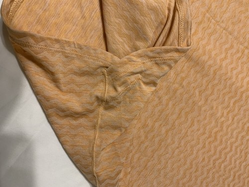 Patagonia Shirt Maglietta Uomo Large Orange Ridge Flow Manica Corta Performance T-Shirt - Foto 11 di 13