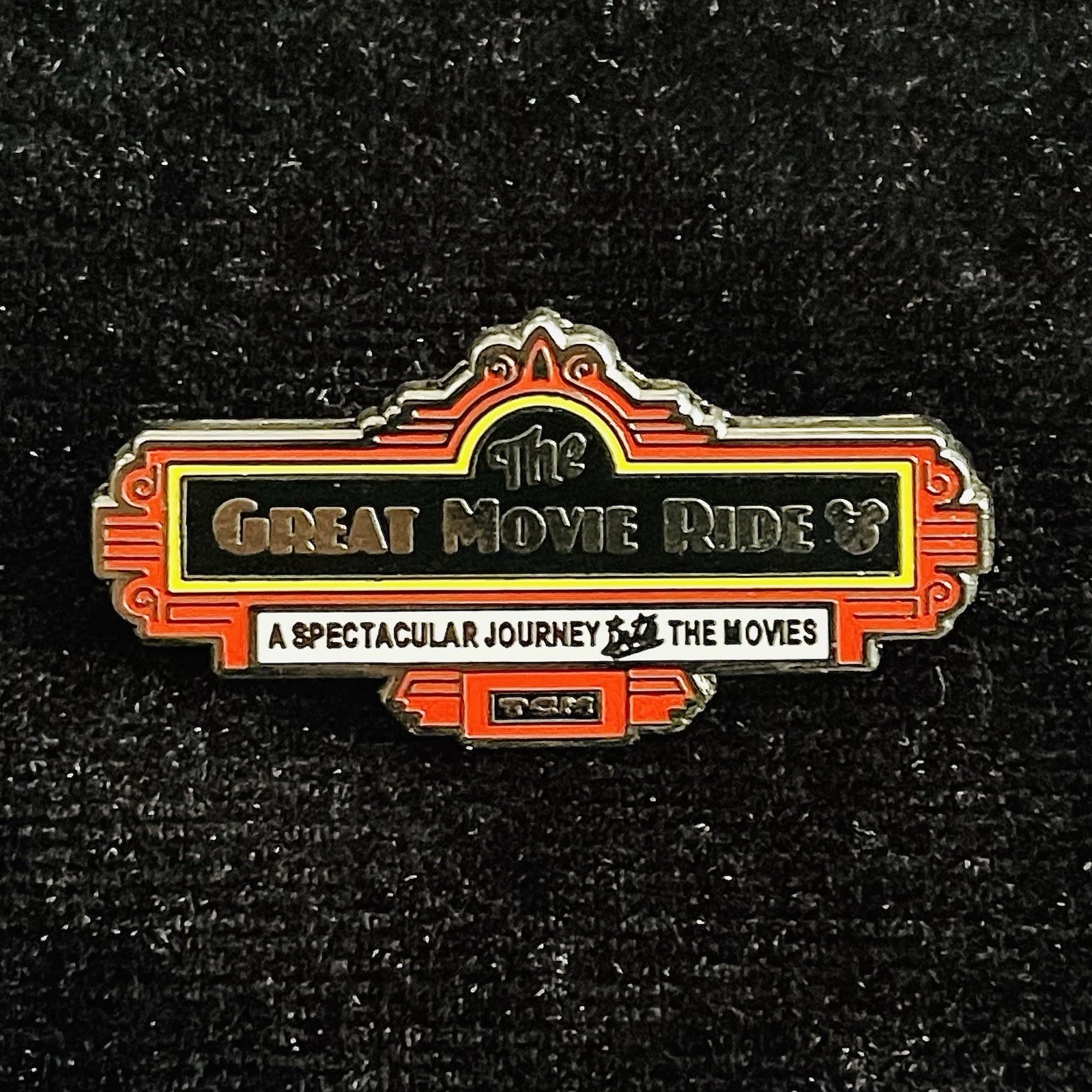 WDW The Great Movie Ride Attraction Sign Marquee Hidden Mickey Disney Pin 2019