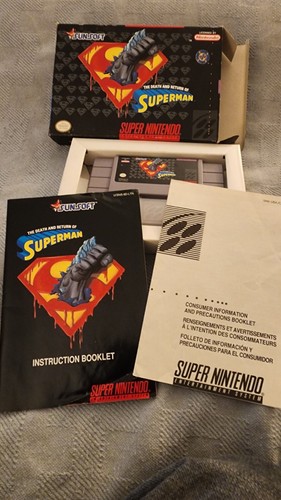 Death and Return of Superman (Super Nintendo Entertainment System, 1994) - Picture 8 of 14