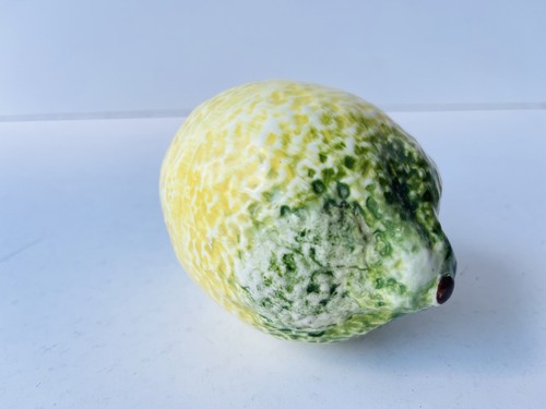 7 Ceramic Fruit Pieces Hand Painted Decorative Apple Pear Banana Lemon **Read - Picture 3 of 16