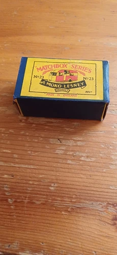 A Lovely Matchbox Lesney Berkeley Cavalier Caravan MW And Is No23A And In Grey.