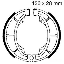 Bremsbacken hinten EBC S602 für Suzuki DR 125 S Bj. 1982-1994