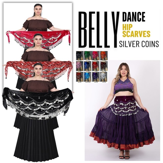Women's Belly Dance Hip Scarve