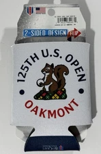2025 US Open golf Coozie Oakmont Can Cooler 12 oz. two sided Koozie new