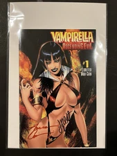 Vampirella Ascending Evil #1 Ashcan Signed Amanda Conner J Palmiotti No CoA F/VF