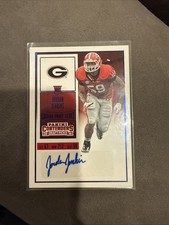 2016 Panini Contenders Draft Picks College Ticket Jordan Jenkins #184 Blue Foil 