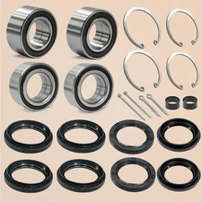 Front & Rear Wheel Bearing Seal Kit for Honda Rincon 650 680 TRX650 TRX680 03-23