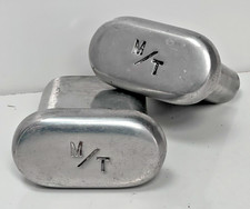 Original Mickey Thompson Mt Hi-riser Valve Cover Breathers Pair Hot Rod Gasser