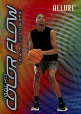 DE' AARON FOX 2025 UD Allure SE Macro Color Flow #CF1-9 Basketball  ID:149560
