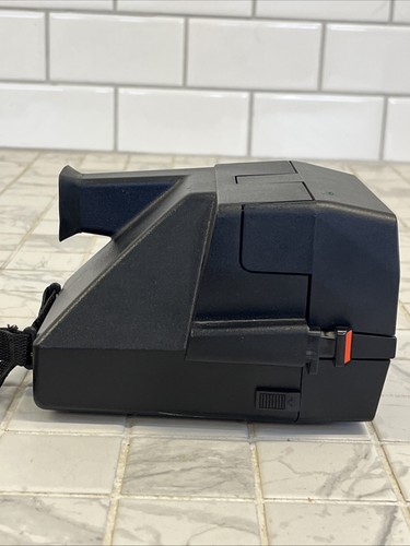 Cámara Polaroid Supercolor 635 CL Raya Arco Iris De Colección con Correa - Probada - Imagen 9 de 10