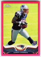 2013 Topps Chrome Pink Refractors Aaron Dobson Rookie #65 Patriots RC,/399