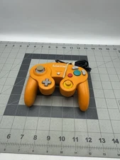 GC Controller Pad Orange Gamecube Nintendo Game Cube Tested ＆ Works
