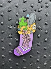 Disney Loungefly Princess Stocking Pin - Rapunzel Pascal - Tangled