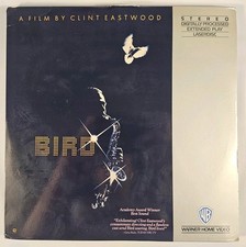 Bird 1988 Laserdisc Clint Eastwood Forest Whitaker Very Good 2-disc Edition RARE