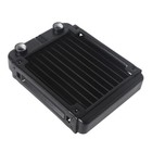 4.72"10 Tube Computer Water Cooling Radiator G1/4 Female Thread Heat Dissipation