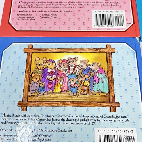 Lot of 6 Christopher Churchmouse Classics books HB Barbara Davoll Camp Friends - Bild 11 von 15
