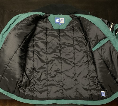 Vintage 90’s Philadelphia Eagles Starter Puffer Jacket Full Zip Men’s Size XL - Picture 14 of 18