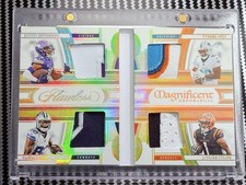 2023 Flawless Jefferson/Hill/Chase/Lamb Magnificent Memorabilia #4/10🔥Rare🔥