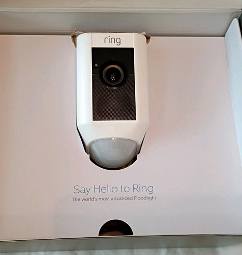 Ring Floodlight Cam Home Security Camera 1080P Wired New - Picture 6 of 8