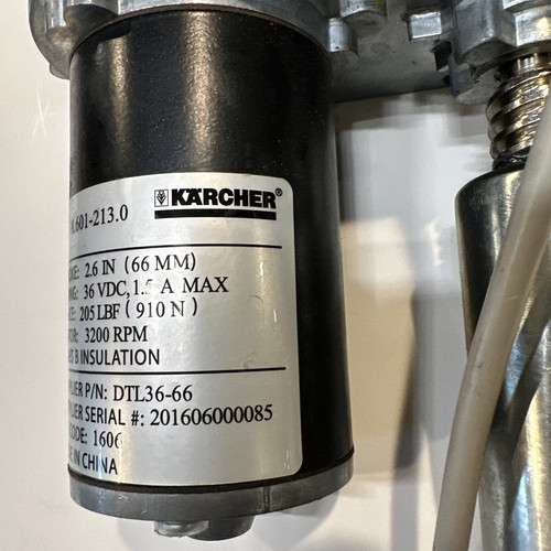 Karcher DTL36-66 Deck Brush Lift Actuator 3200 RPM Force 205LBF - Picture 3 of 7
