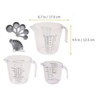 20pcs Measuring Cups and Spoons Set Plastic Measuring Cup Liquid Measure Cup