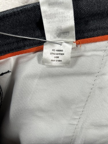 Patagonia Iron Forge Hemp Canvas 5-Pocket Pants Mens 34 Gray Heavy Hiking Camp - Picture 6 of 12