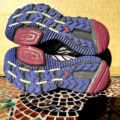 Salomon XR Mission 1 Trail Laufschuhe Mesh Outdoor Wandern Weiß US 7 - Bild 7 von 7