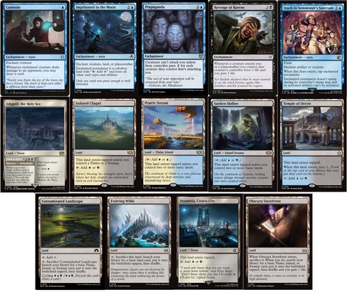Mazzo Final Fantasy Magic the Gathering Commander - Y'shtola Drain - EDH MTG!! - Foto 6 di 7