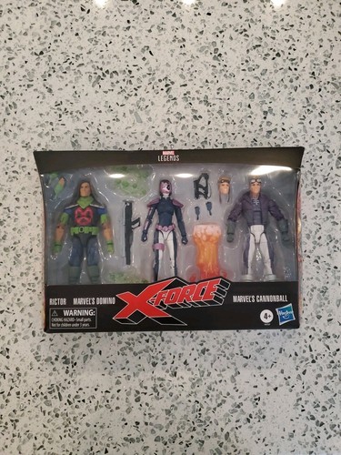 Marvel Legends Exclusive X-Force Victor Domino Cannonball Neu Sealed Hasbro