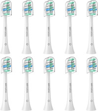 Replacement Toothbrush Heads for Philips Sonicare Replacement Heads, 10 Pack,...