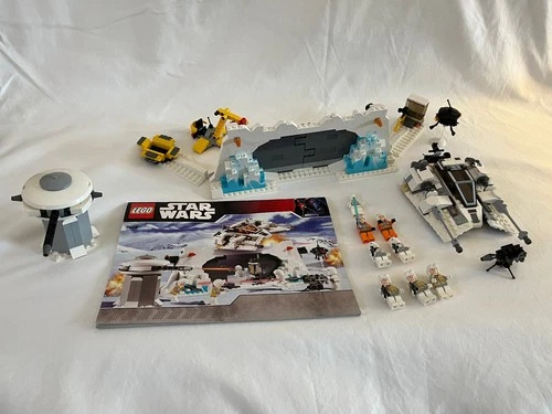 LEGO Star Wars 7666 Hoth Rebel Base with manual, complete