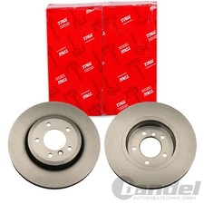 2X TRW DISCOS DE FRENO 325mm VENTILADOS DELANTEROS APTOS PARA BMW 3 Z4 | DF4166