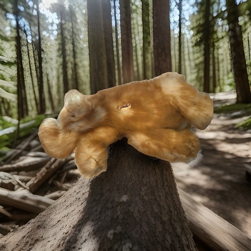 Russ Yomiko 7945 Fluffy Orange Tabby Cat Plush MD/LG 19 Inch Stuffed Animal NWT - Picture 5 of 7