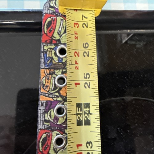 Teenage Mutant Ninja Turtles Youth Belt W/ Buckle Small 20-26” Waist - Picture 3 of 5