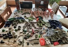 Vintage 1964 GI Joe 12” X 7 Uniforms Boots Weapons Cases Box PH & FH Nice