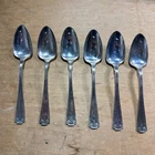 6 Gorham ETRUSCAN Sterling Silver Teaspoons - No Monogram - 5.75" - 120g