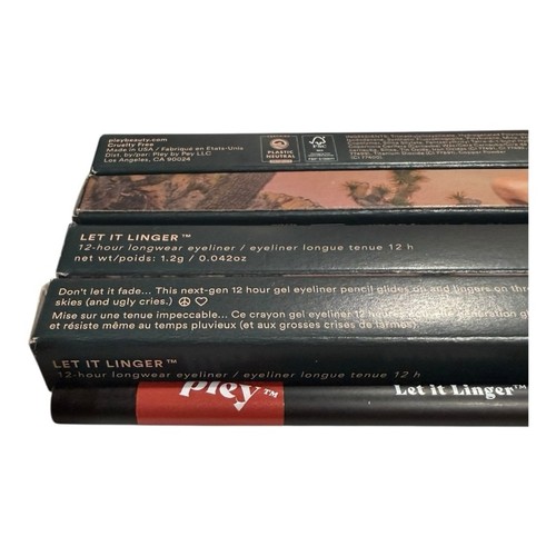 Pley Beauty "Let It Linger" 12 Stunden Longwear Eyeliner - 4er Set NEU - Bild 2 von 4