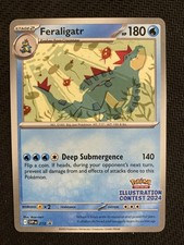 Feraligatr SVP 213 Black Star Promo Illustration Contest Pokémon 2024 2025 SV NM