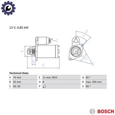 STARTER 0 986 025 640 FOR TOYOTA YARIS/Hatchback/Van/VITZ/VIOS YARIS/VITZ 1.0L