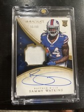 2014 Panini Immaculate Collection - Sammy Watkins #103 /99 (AU, MEM, RC)