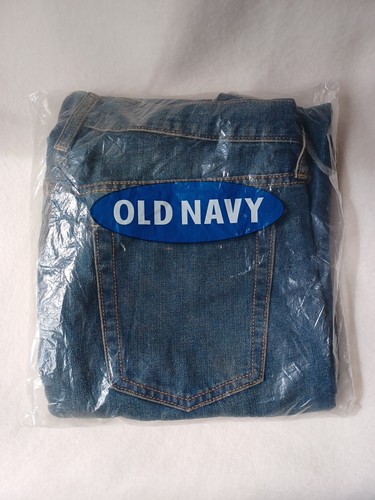 NEW Old Navy 34x32 Men's Regular Straight Leg Jeans Dirty Wash Pants 34W X 32L - Picture 3 of 20
