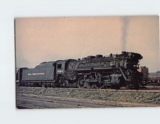Postcard NY Central 2385 Class H-10b Mikado Locomotive in Schenectady NY USA