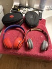 Two Red Beats Headphones Untested — photo 1