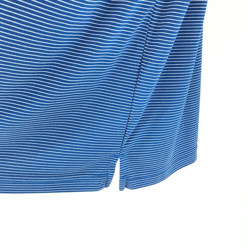 Slazenger Short Sleeve Golf Polo Shirt Men's Size 2XL Striped Performance Sports - Picture 2 of 10