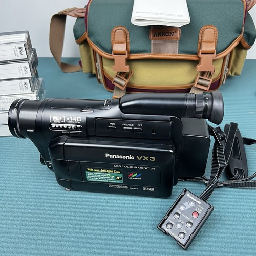 Panasonic Vintage Video Camera NV-VX3A SlimVision Complete Like new Condition - Picture 2 of 13
