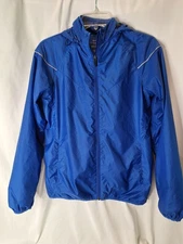 #544 Nike Storm-Fit Hooded Jacket Running Jacket Athlete 378247 SZ XL Blue Sz Sm