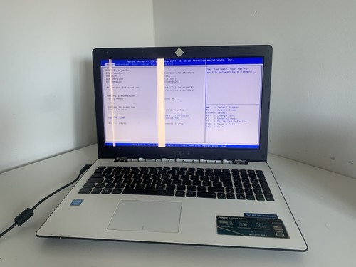 ⚠️ Asus X553M 15.6" Celeron 2.16GHz 4GB – Broken Screen – Boots to Bios